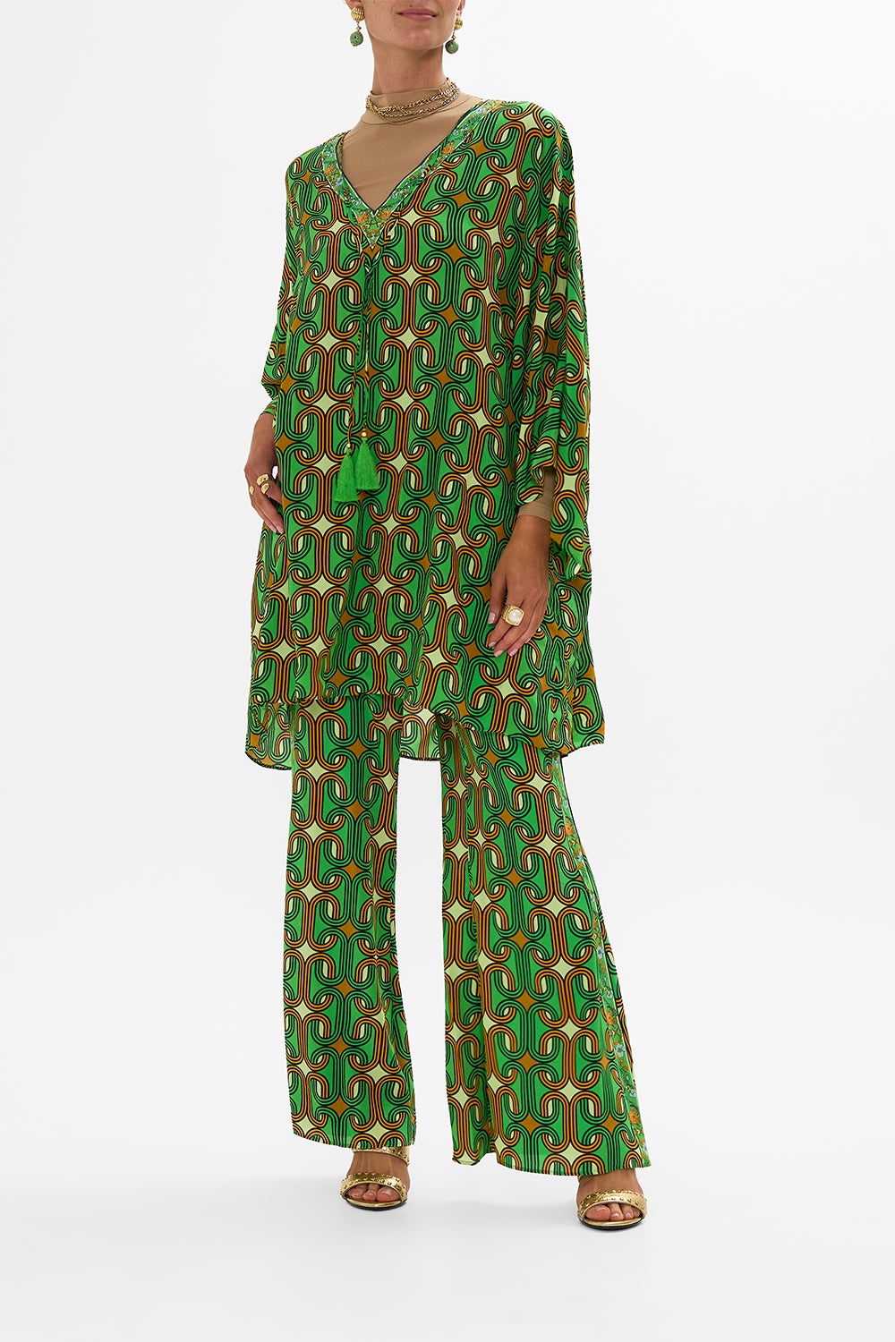 RELAXED FLARE PANT - 8