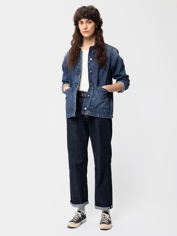 Nina Worker Jacket Denim - 2