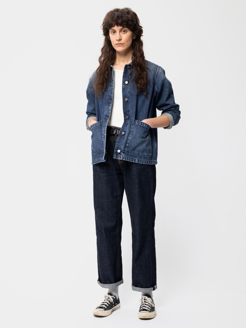 Nudie Jeans Nina Worker Jacket Denim outlook