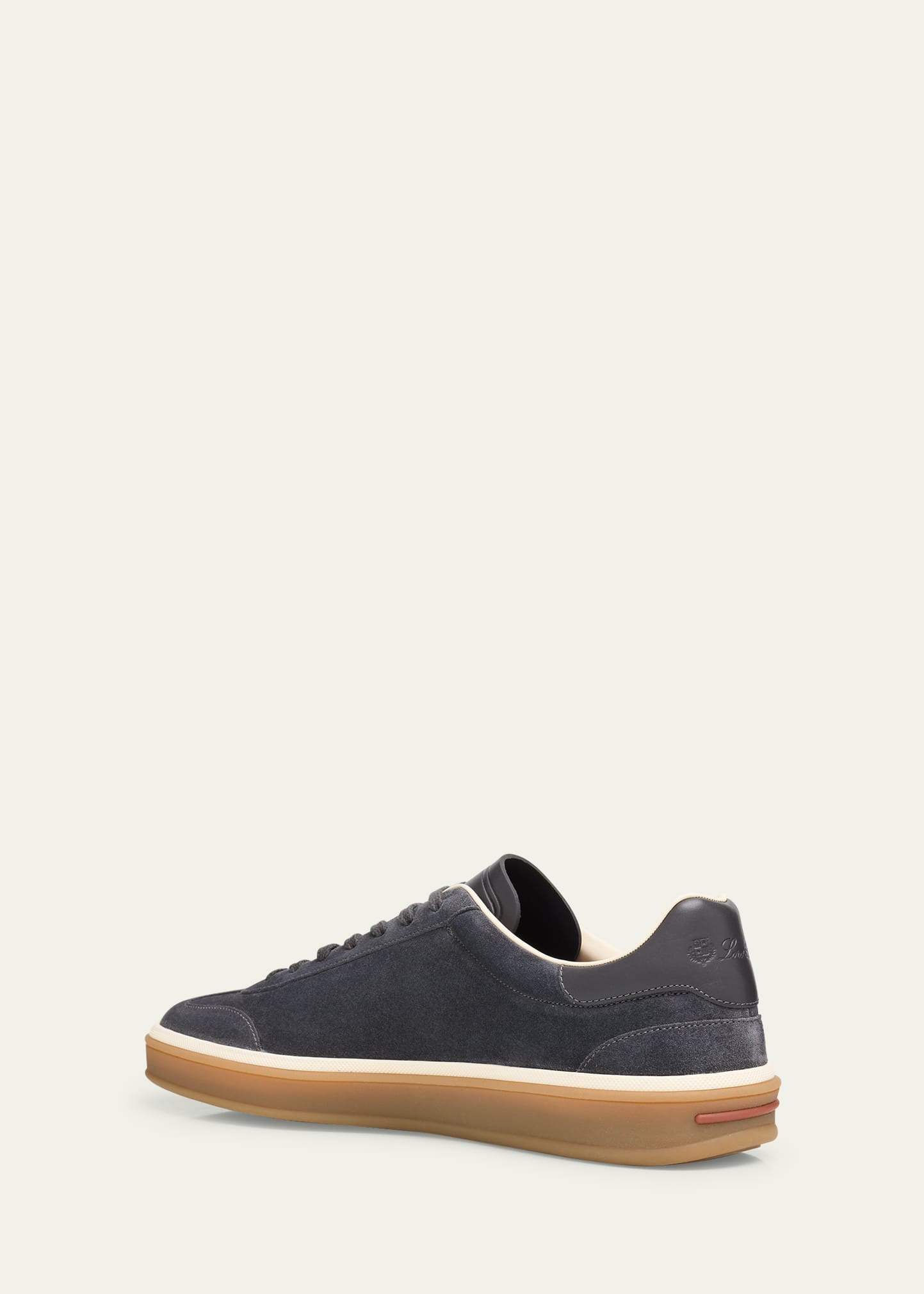 Men's Tennis Walk Suede Low-Top Sneakers - 4