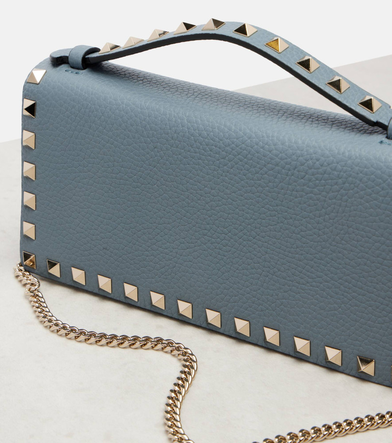 Rockstud Mini leather top-handle bag 7