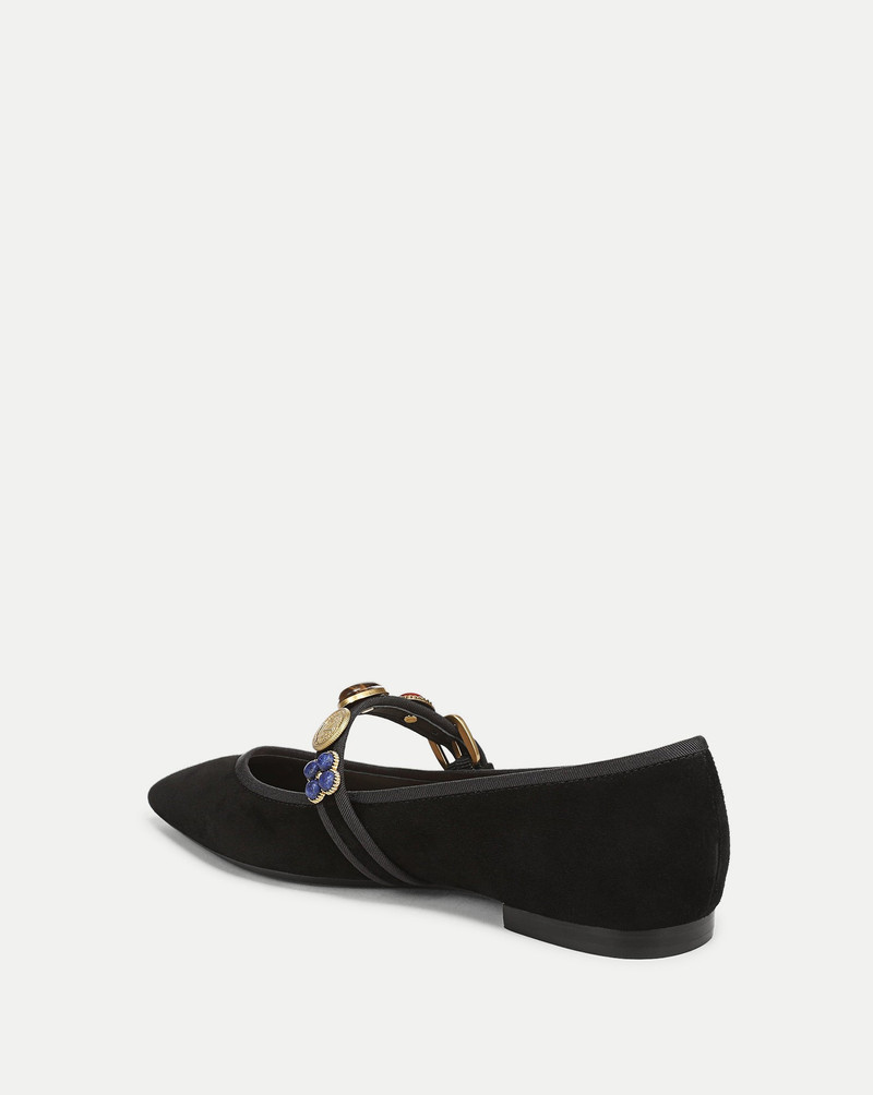 VERONICA BEARD SELENE EMBELLISHED FLAT outlook