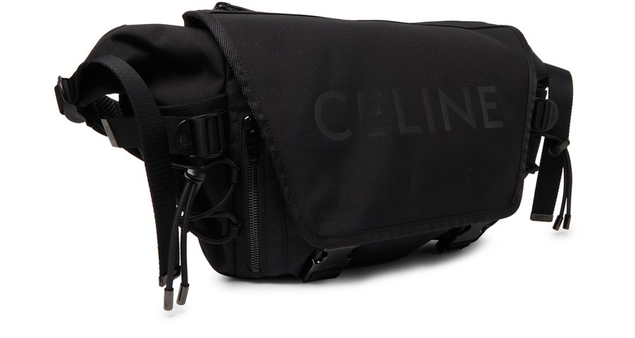 Men's Medium Messenger Bag In Smooth Calfskin With Celine Print, CELINE