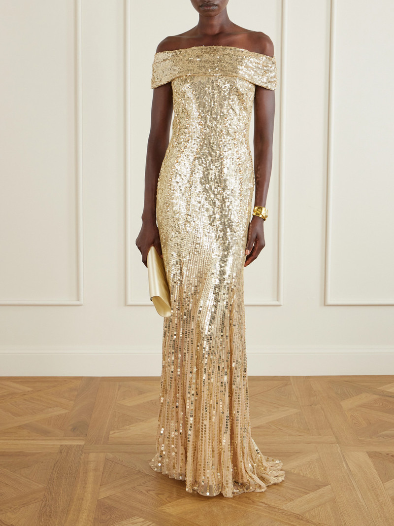 JENNY PACKHAM Trixie Embellished Gown outlook