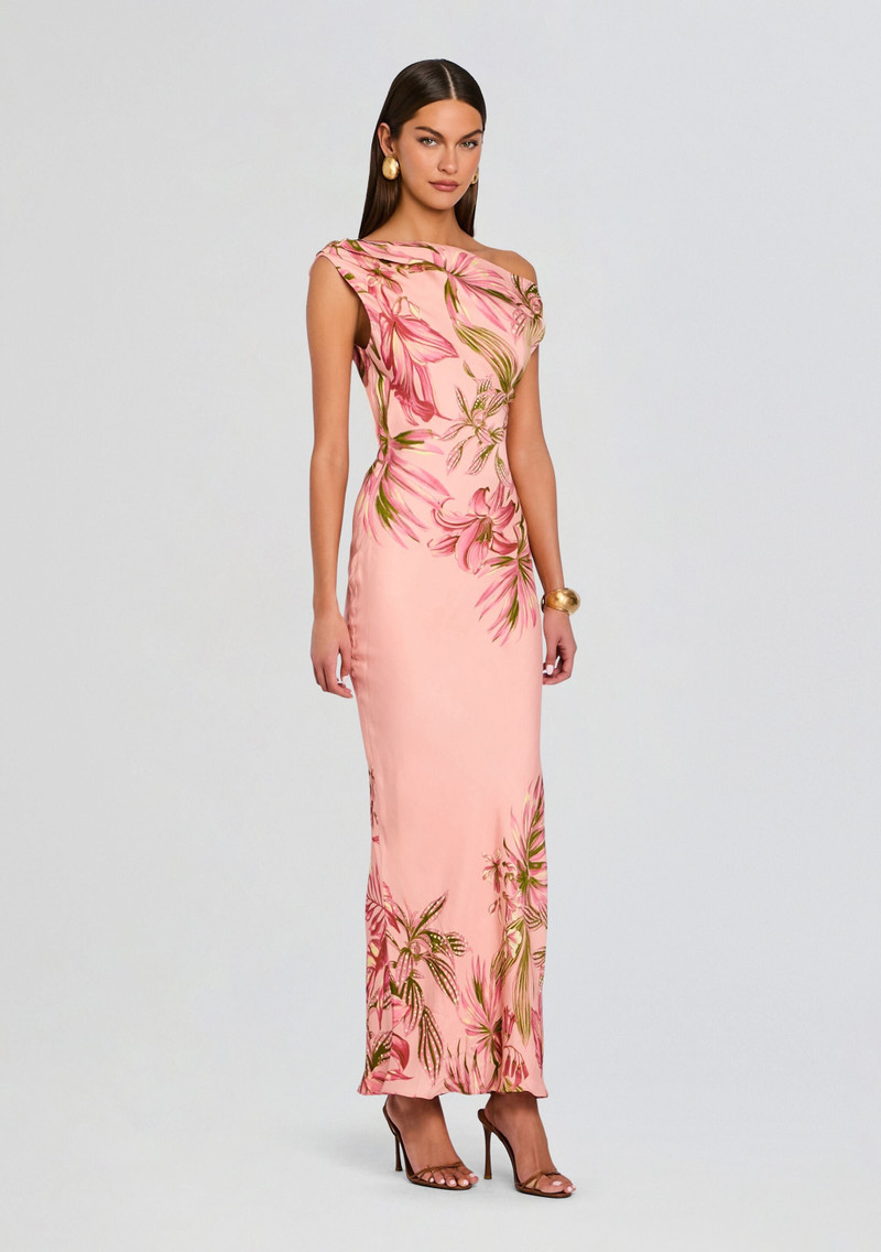 CAIN ONE SHOULDER MAXI DRESS 3