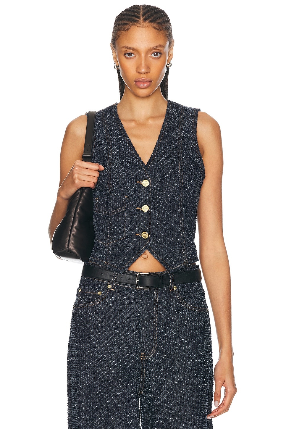 Denim Wasitcoat - 1