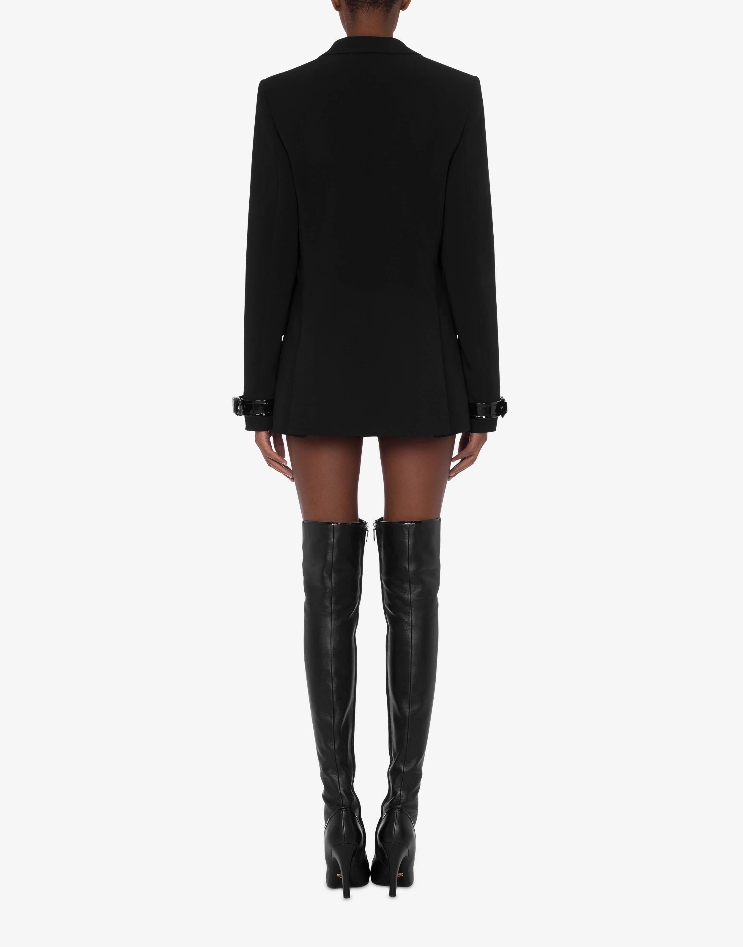 BONDAGE BUCKLE CADY STRETCH JACKET - 3