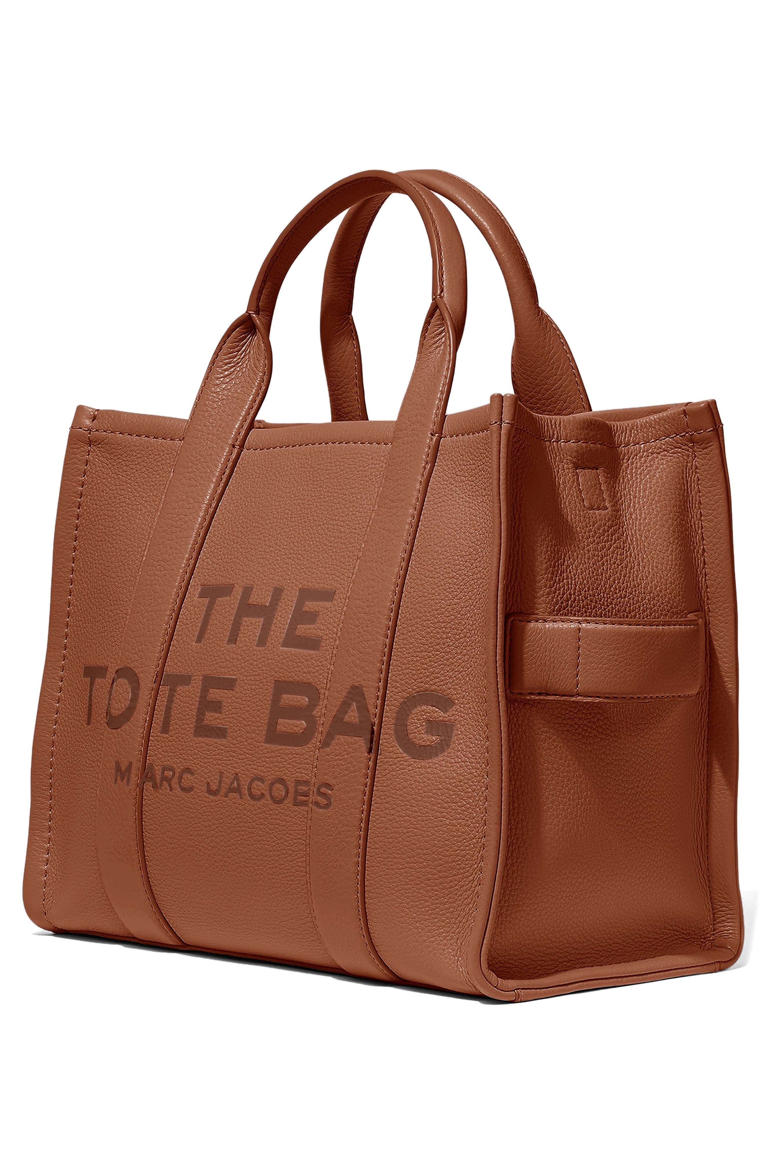 Marc Jacobs The Leather Medium Tote Bag in Argan Oil at Nordstrom - 6