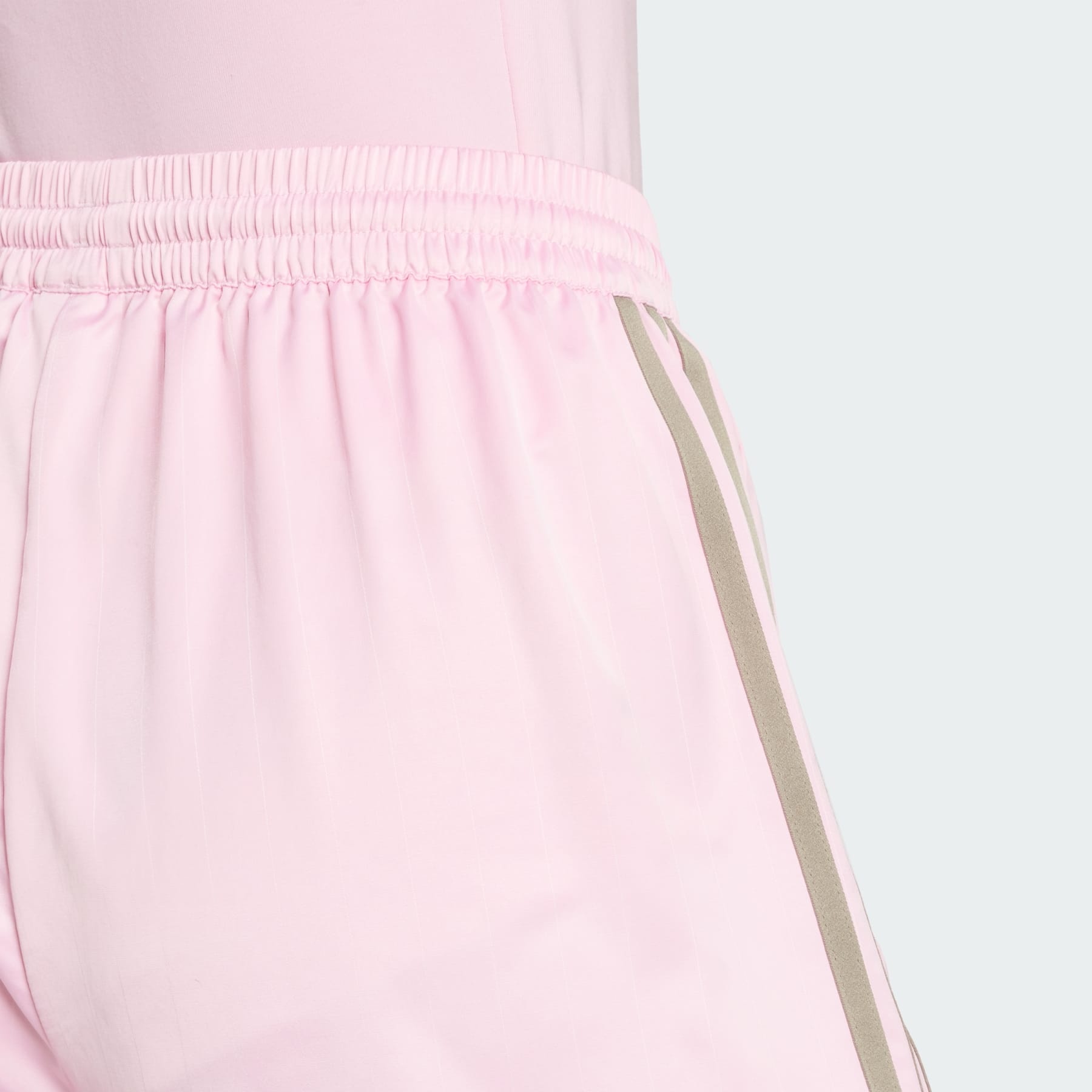 adidas Originals Pinstripe Satin Shorts - 6