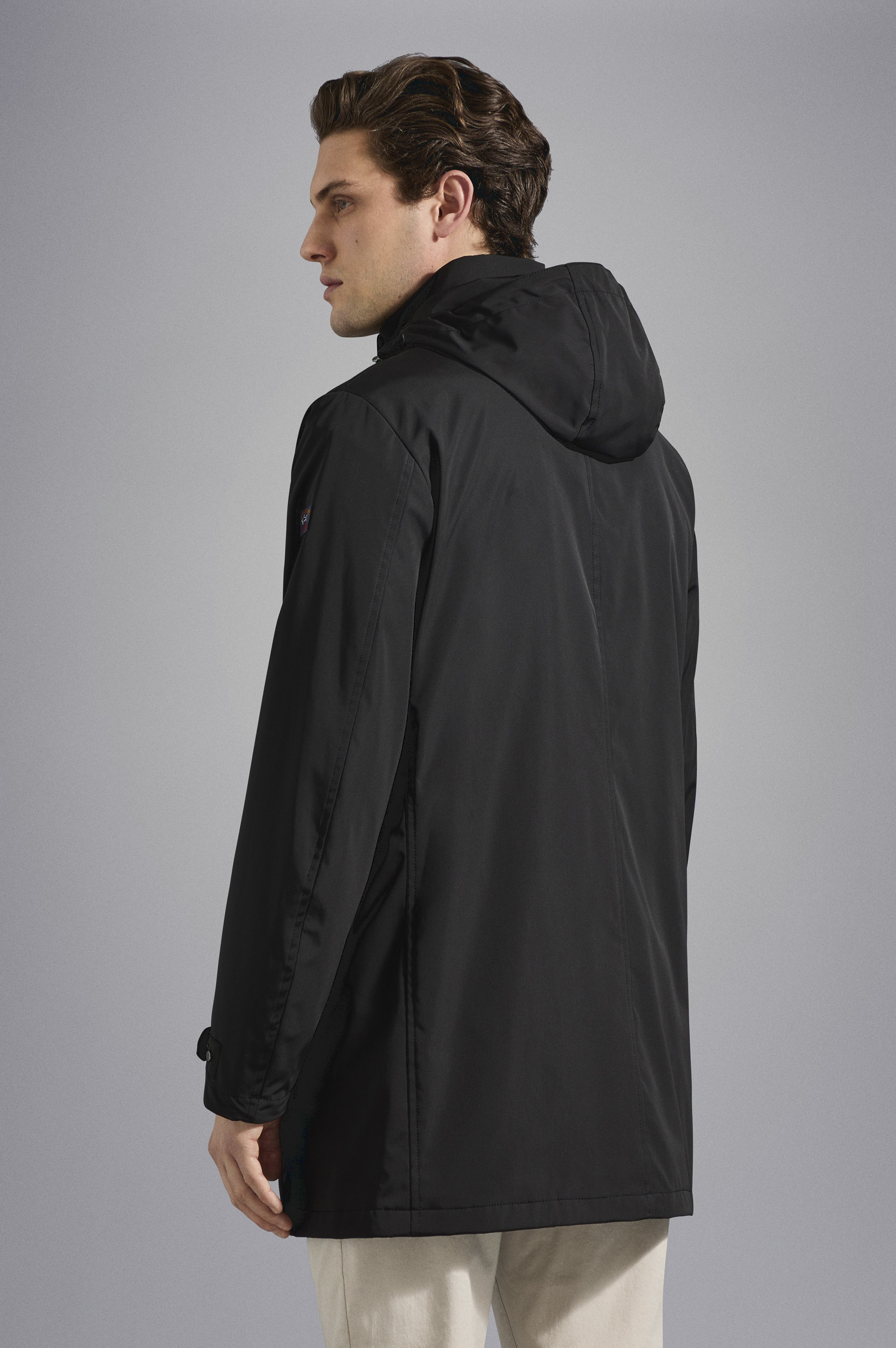 CARCOAT WITH DETACHABLE HOOD - 3