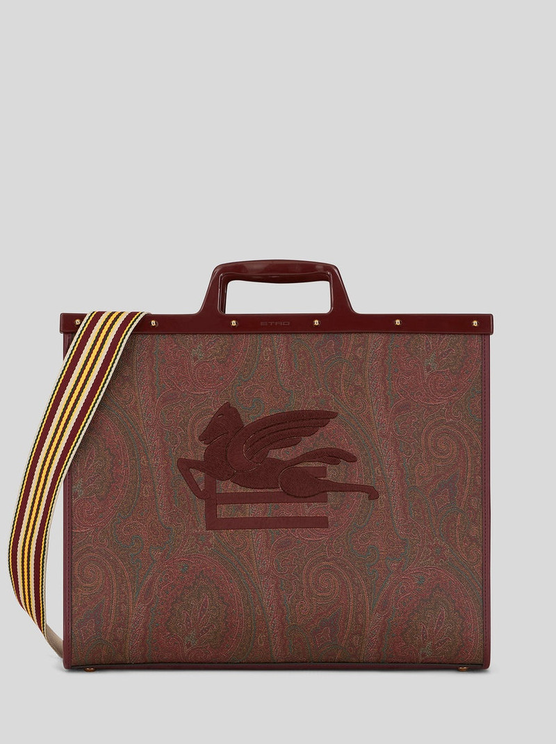 LARGE LOVE TROTTER PAISLEY BAG 1