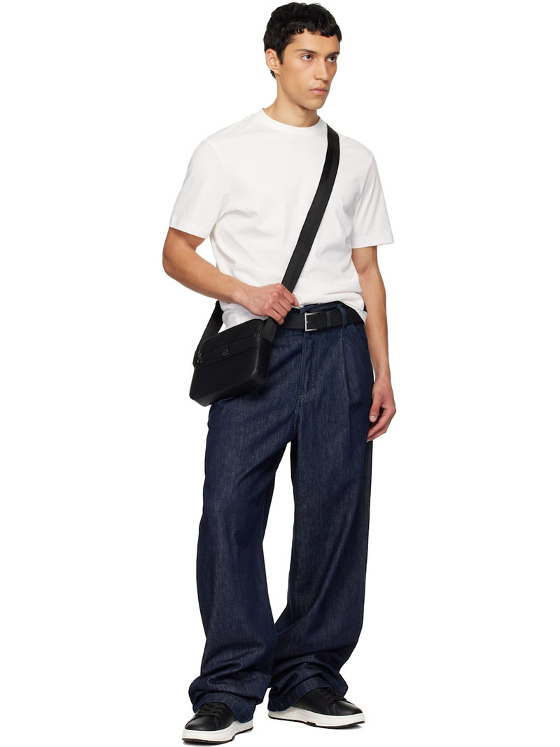 HUGO Black Nubuck Belt outlook