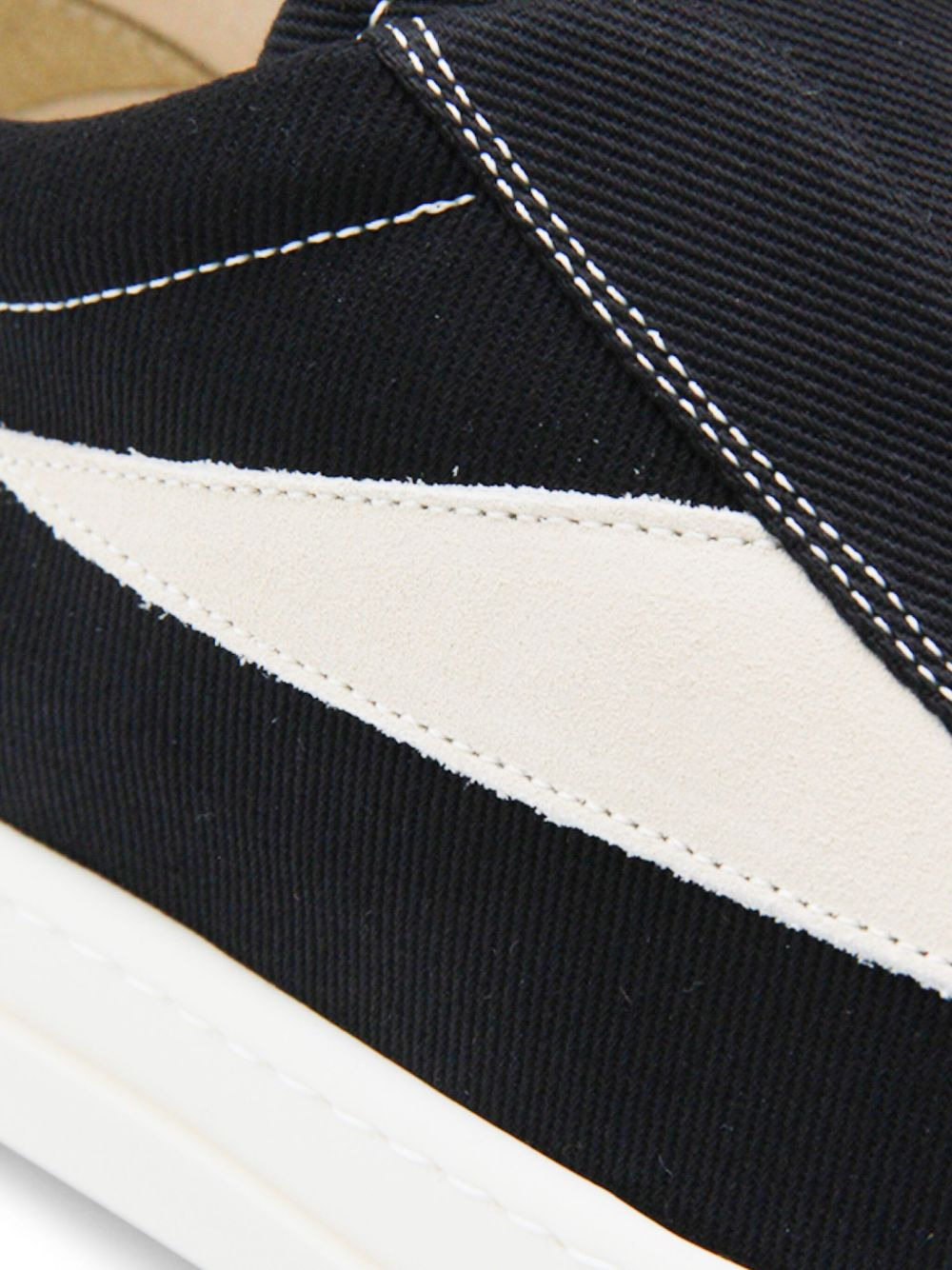 panelled slip-on sneakers - 3