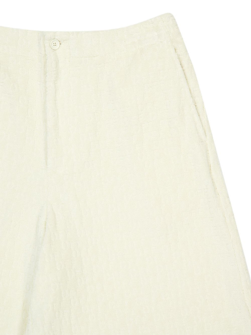 logo cotton shorts 3