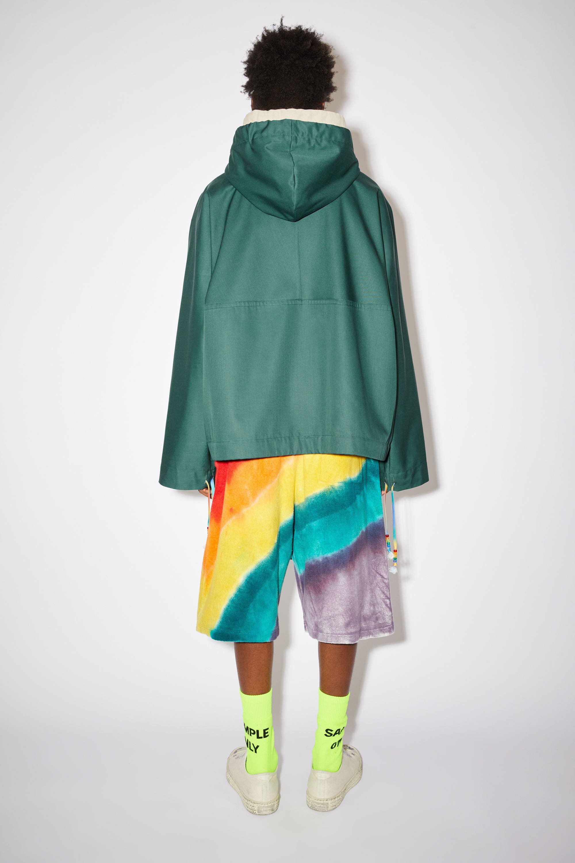 Hooded jacket - Forest green - 3