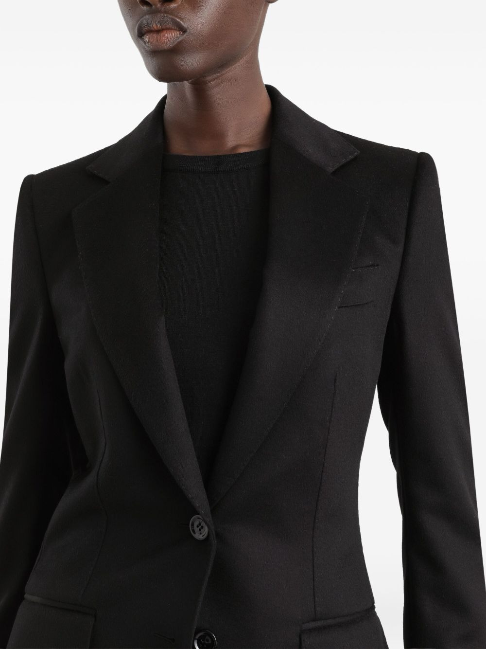 single-breasted blazer - 5