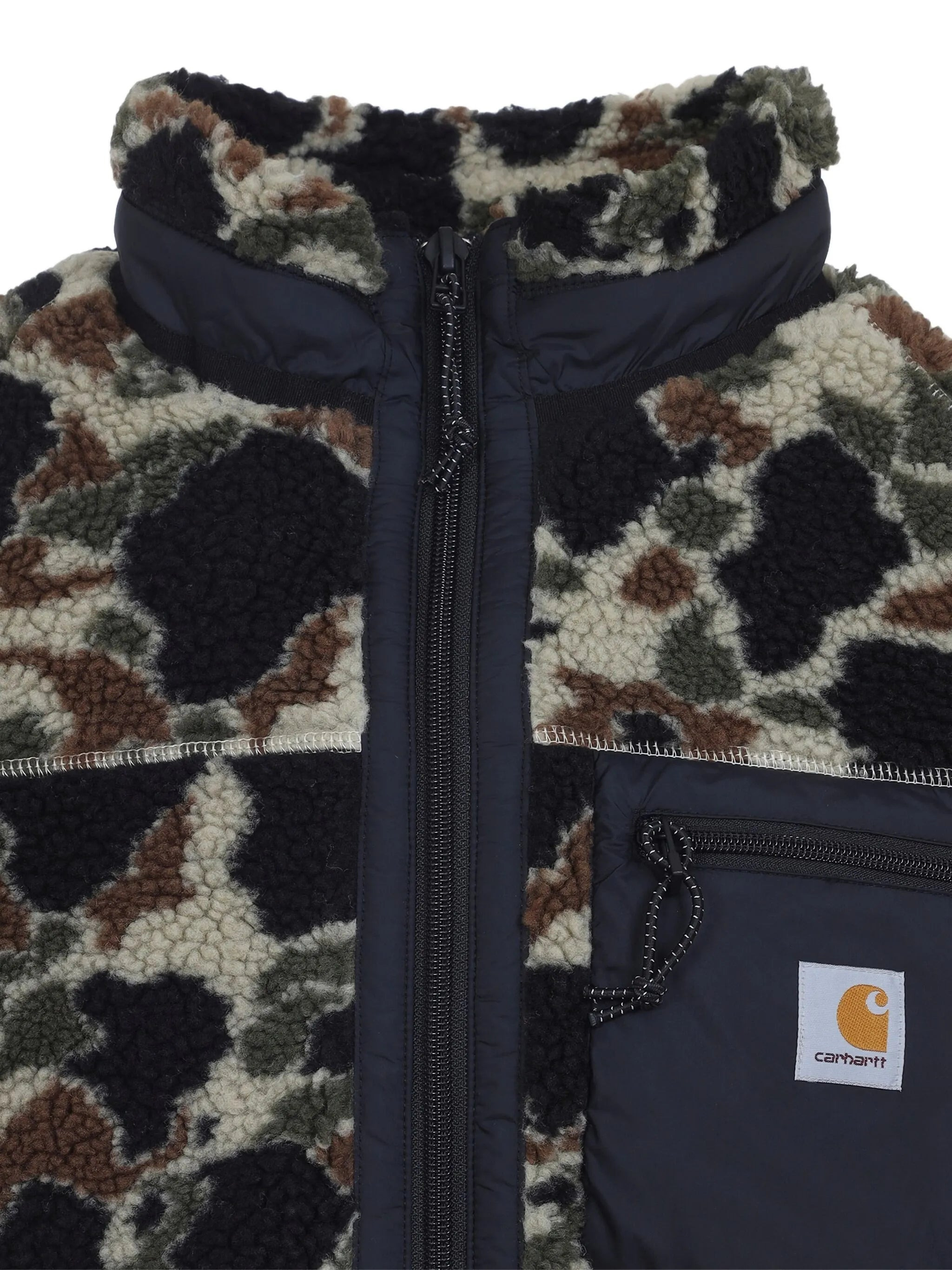 Carhartt Prentis Liner  Camouflage-pattern Fleece Jacket - 4