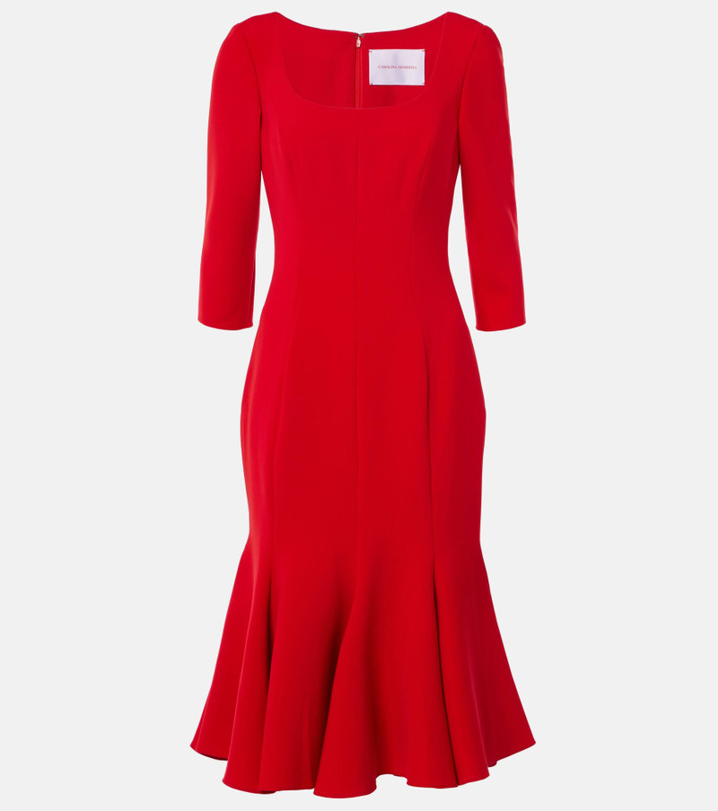 Trumpet midi dress - 1