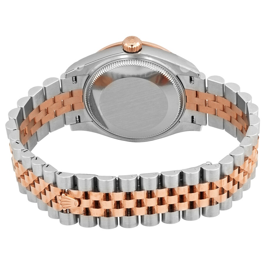 Rolex Datejust Rose Dial Automatic Ladies Steel and Everose Gold Jubilee Watch 278381PRJ - 3