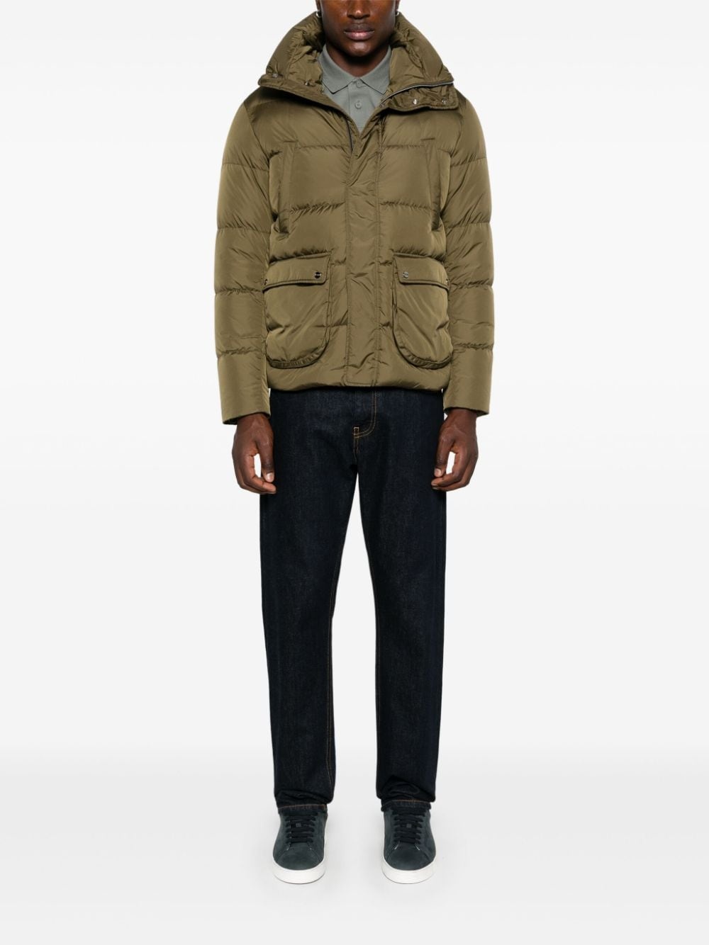 hooded puffer jacket - 2