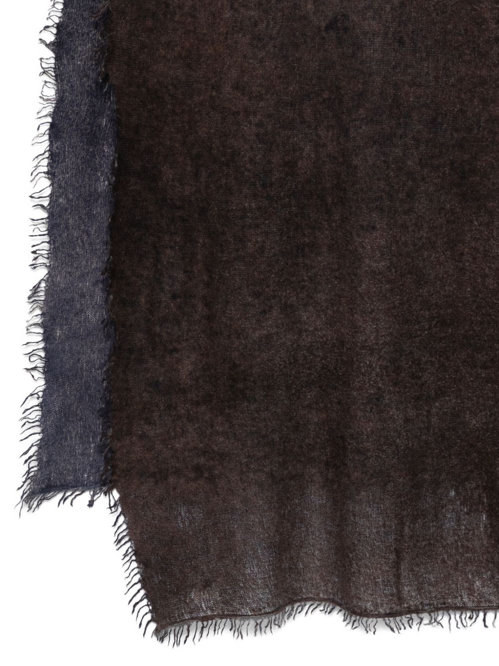 frayed cashmere scarf - 2