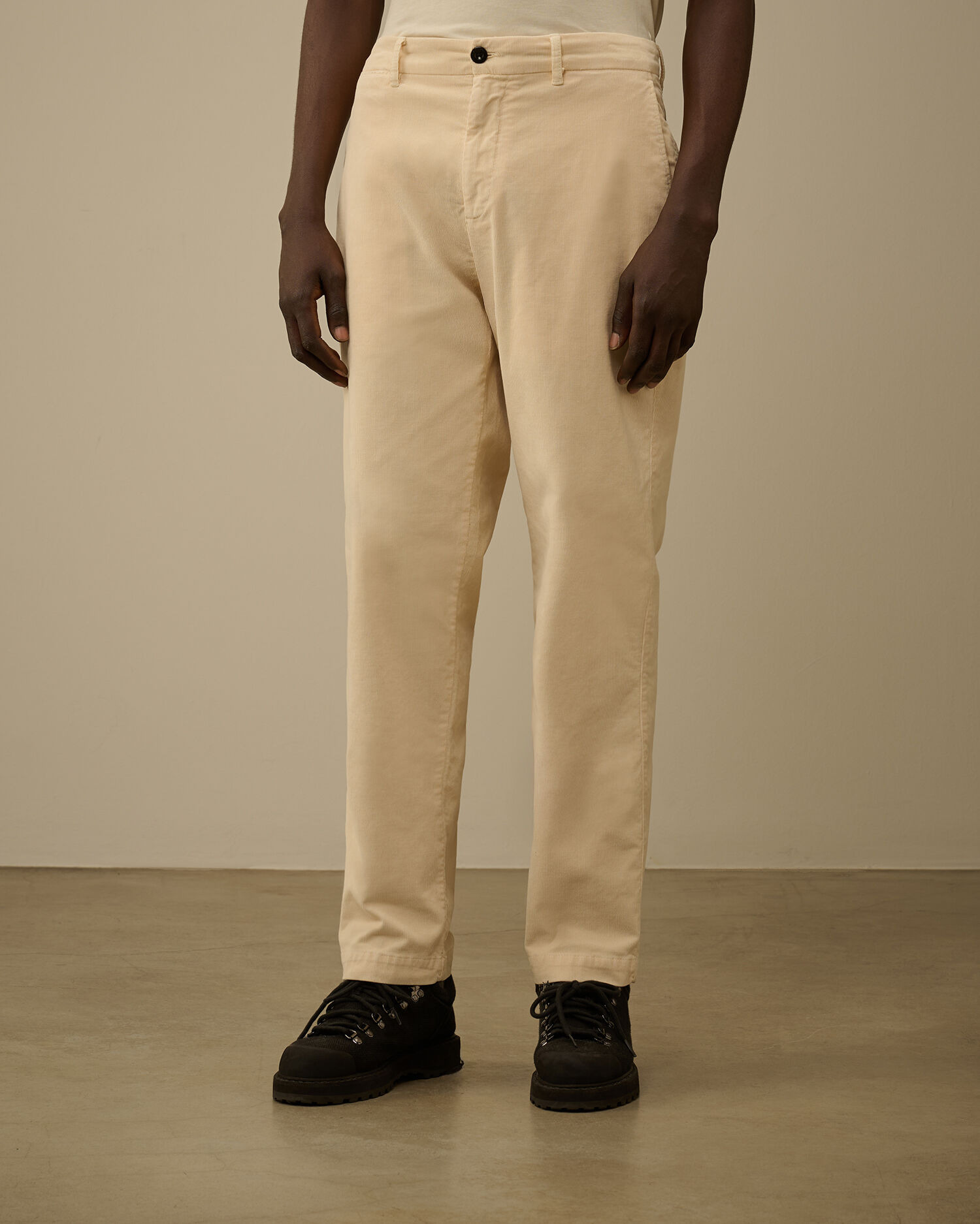 Corduroy Loose Chino Pants - 3