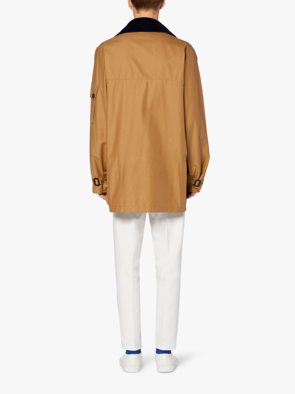 SPRING STREET MOCHA COTTON BLEND JACKET | GMM-221 - 3