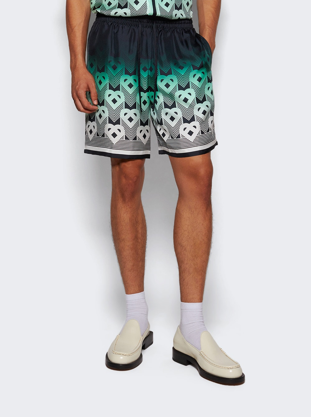 Drawstring Shorts Monogram Gradient - 2