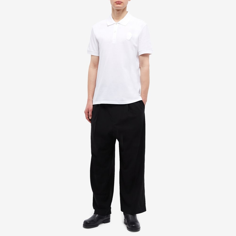 Alexander McQueen Alexander McQueen Skull Patch Polo Shirt outlook
