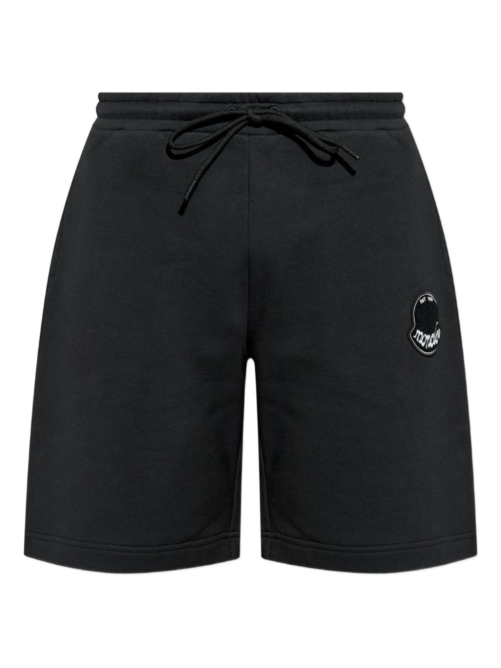 embroidered-logo track shorts - 1