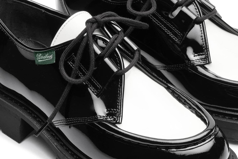 Beaubourg Black/Cream Varnish - Rubber Sole 6