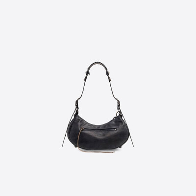 BALENCIAGA Women's Le Cagole Small Shoulder Bag Used in Indigo outlook