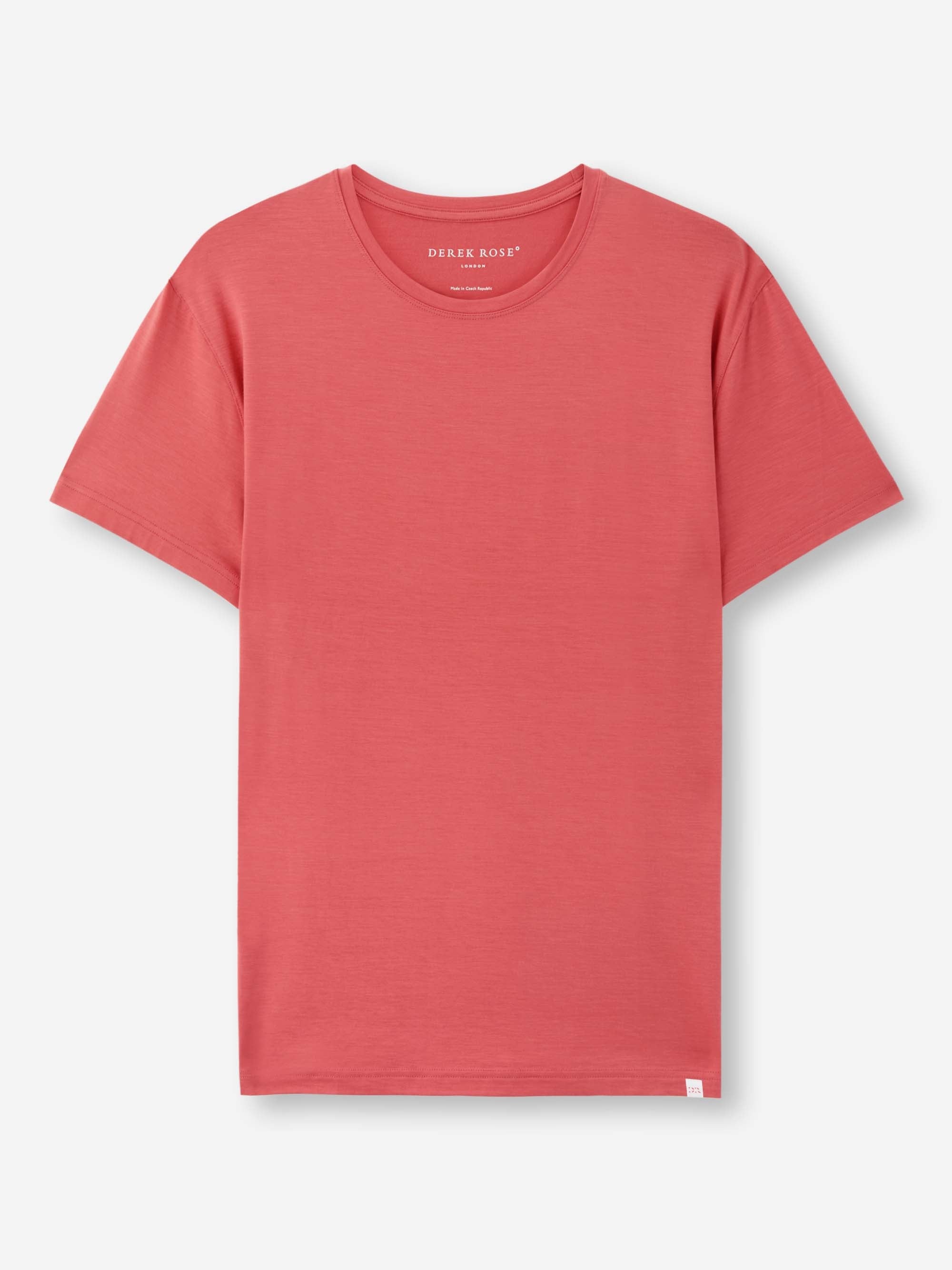 Men's T-Shirt Basel Micro Modal Stretch Apple Red - 2