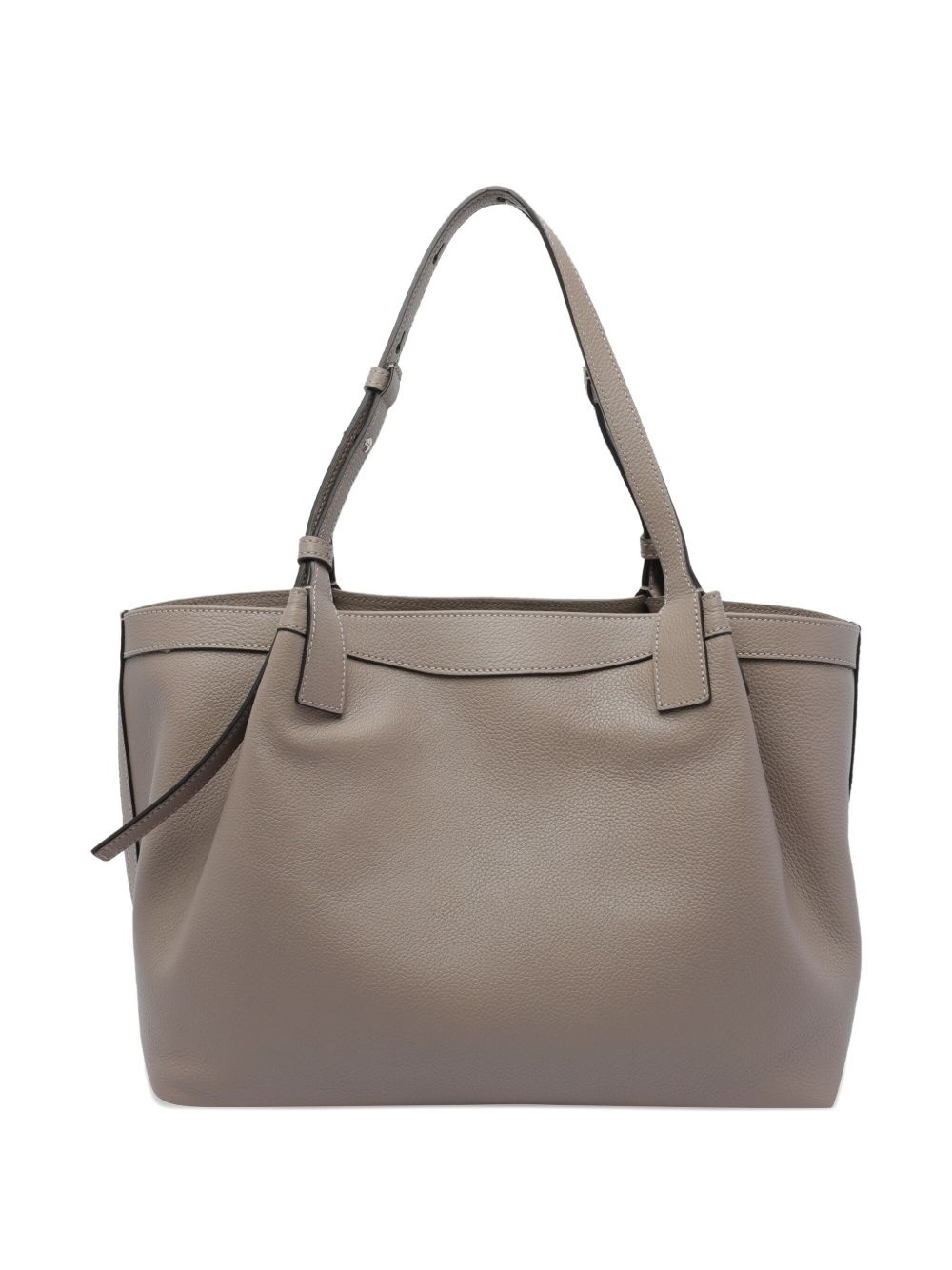 Serapian leather woven-detail shoulder bag - 2