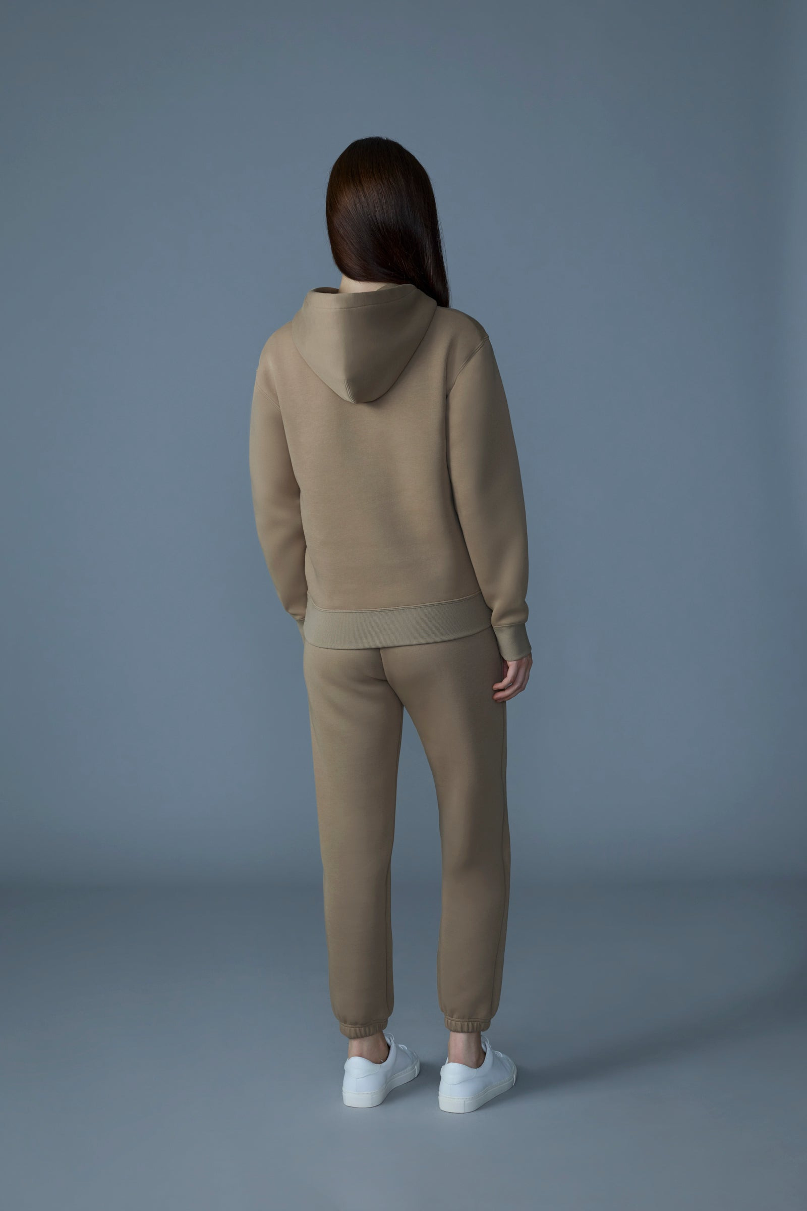 KRYSTIANA Double-face Jersey hoodie - 4
