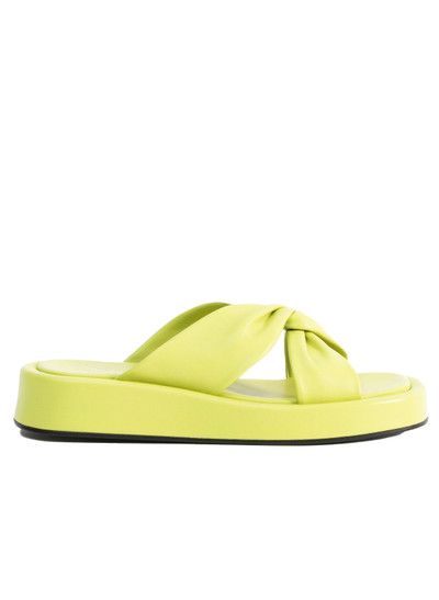 Elleme Tresse Platform Lime outlook