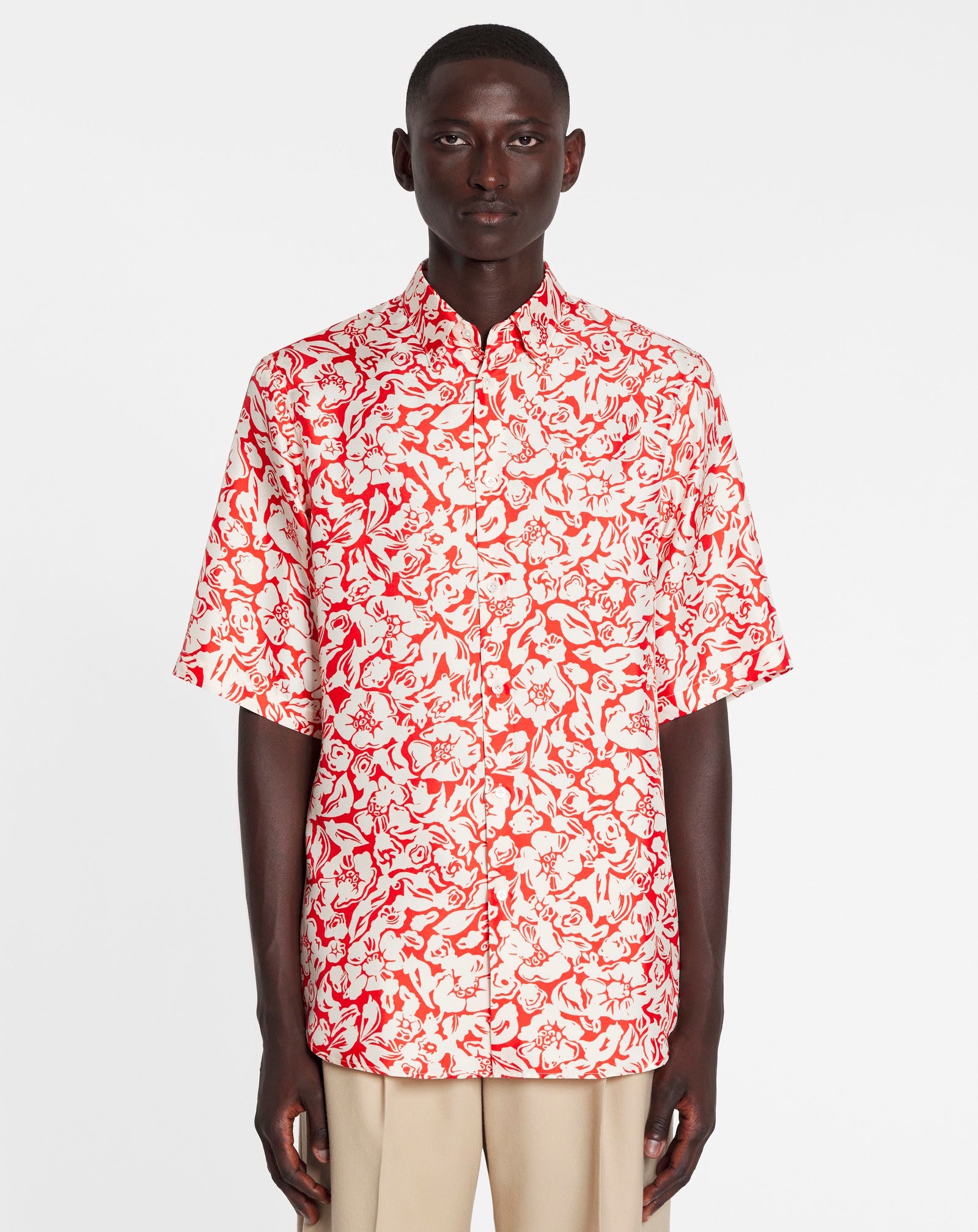 PRINTED SHORT SLEEVE SHIRT - 3