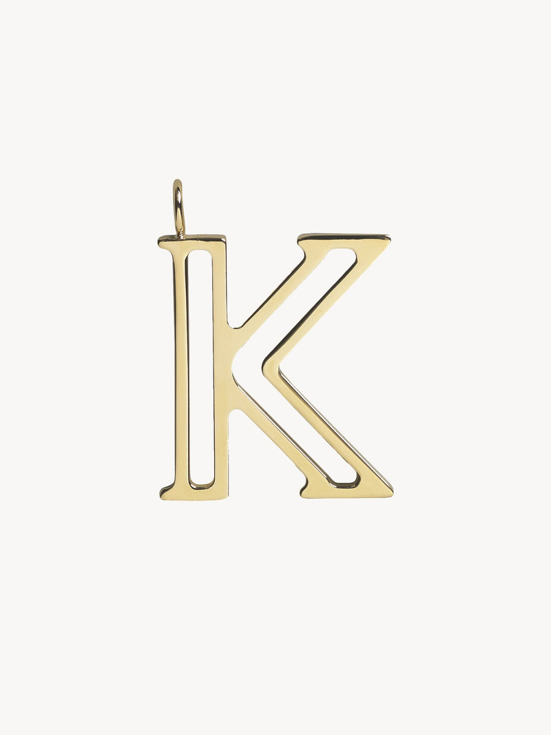 K - ALPHABET KEY RING 1