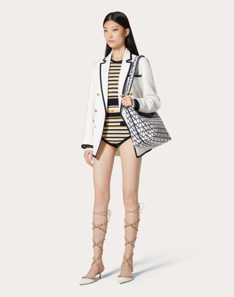 Valentino WOOL AND LUREX SHORTS outlook