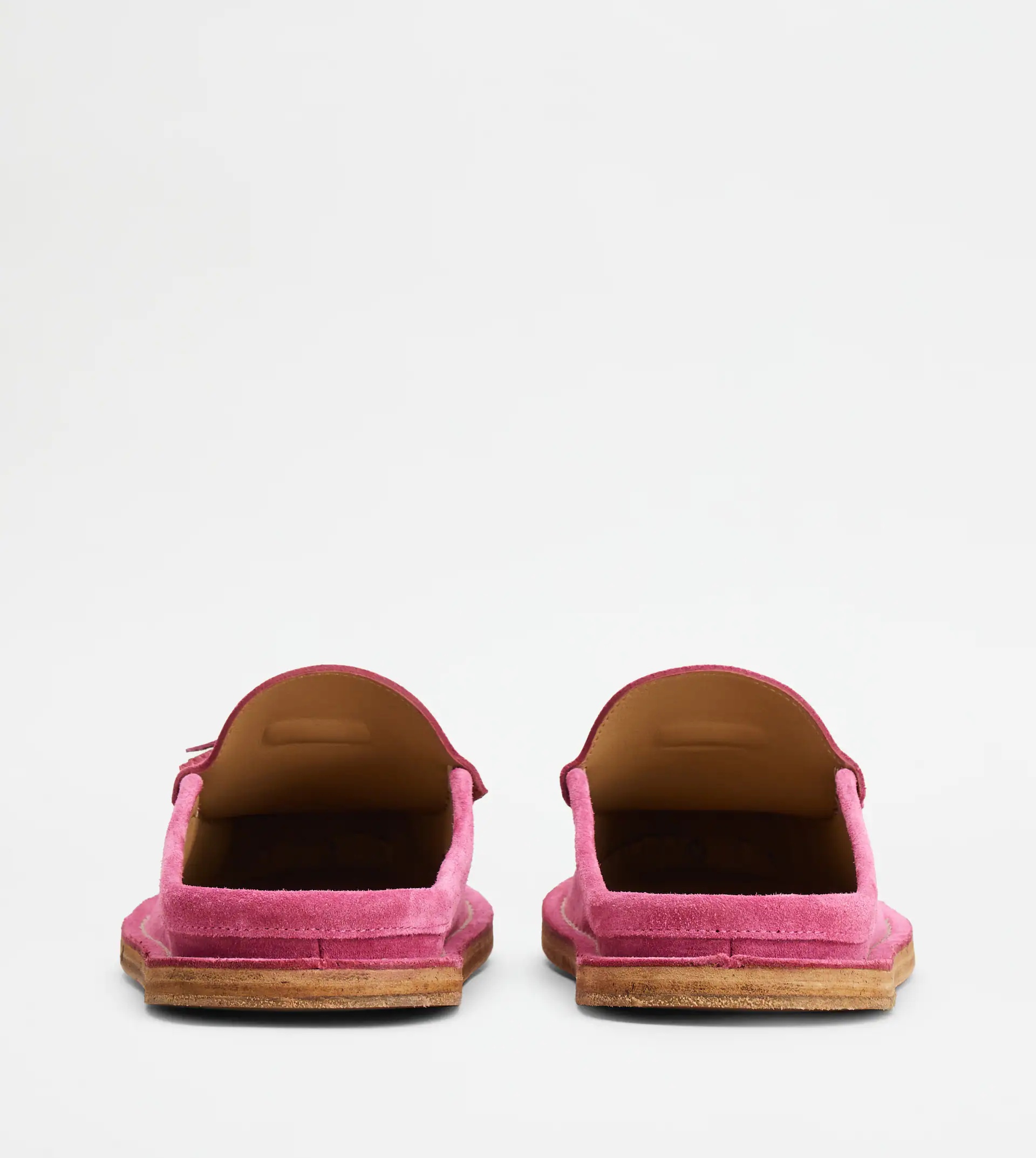 SABOTS IN SUEDE - PINK - 3