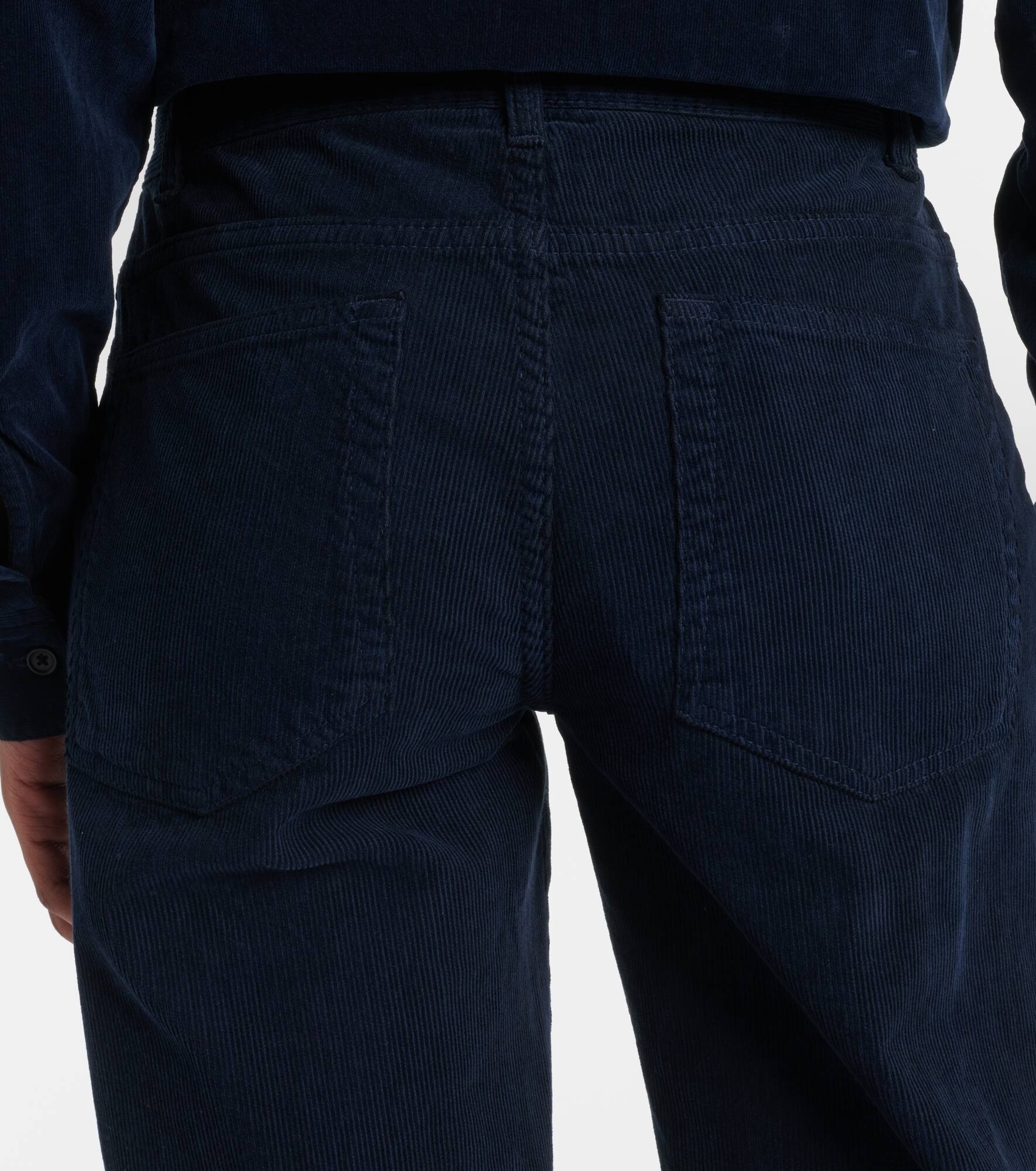 Carlyl cotton corduroy slim pants - 6