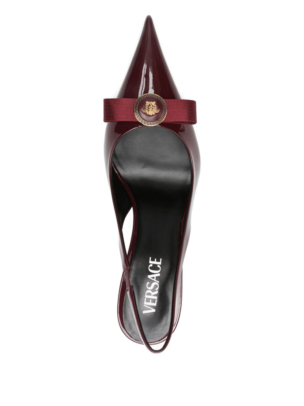 85mm Gianni Ribbon slingback pumps - 4