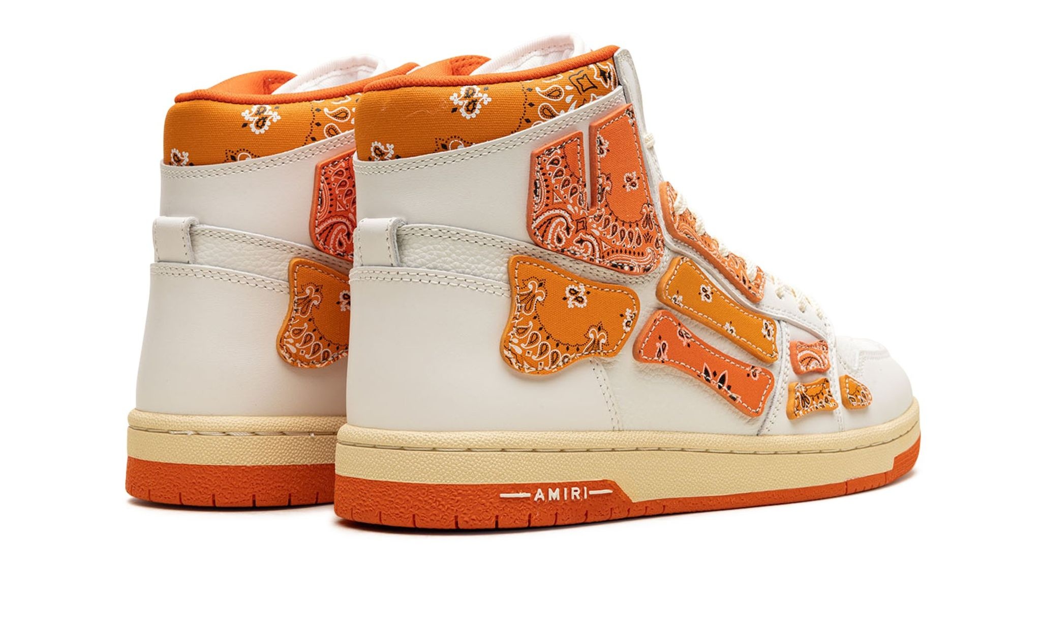 SKEL TOP HI Sneakers "Bandana Orange" - 3