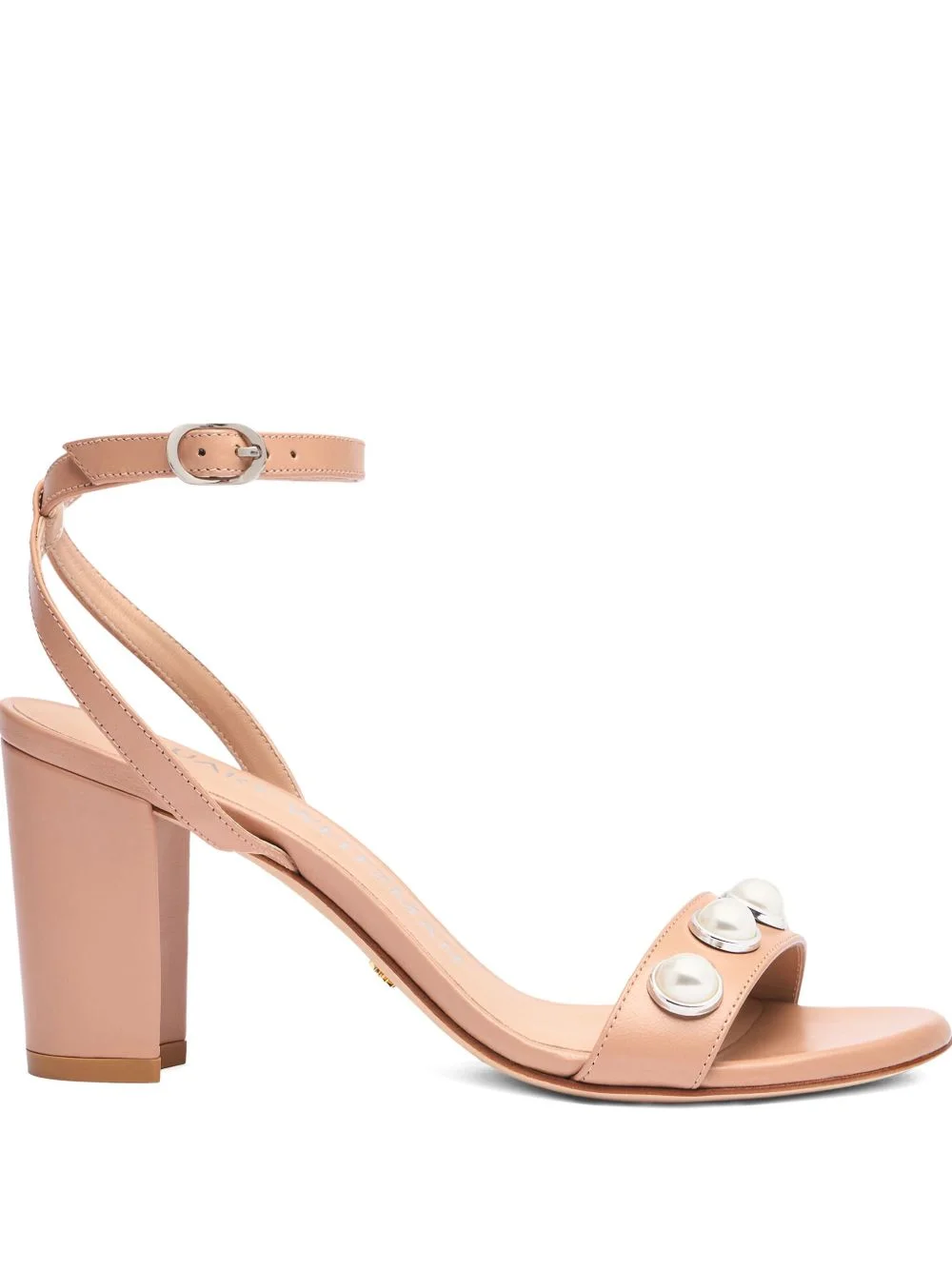80mm Nearlybare portia pearl-embellished sandals - 1