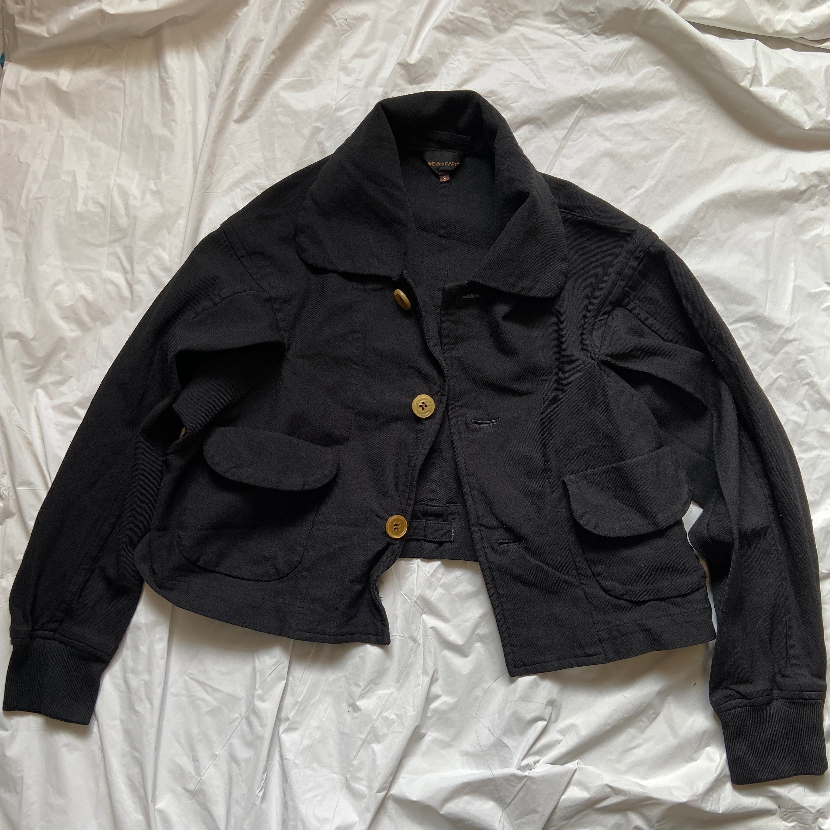 COMME DES GARÇONS ss05 baseball cropped jacket S - 6
