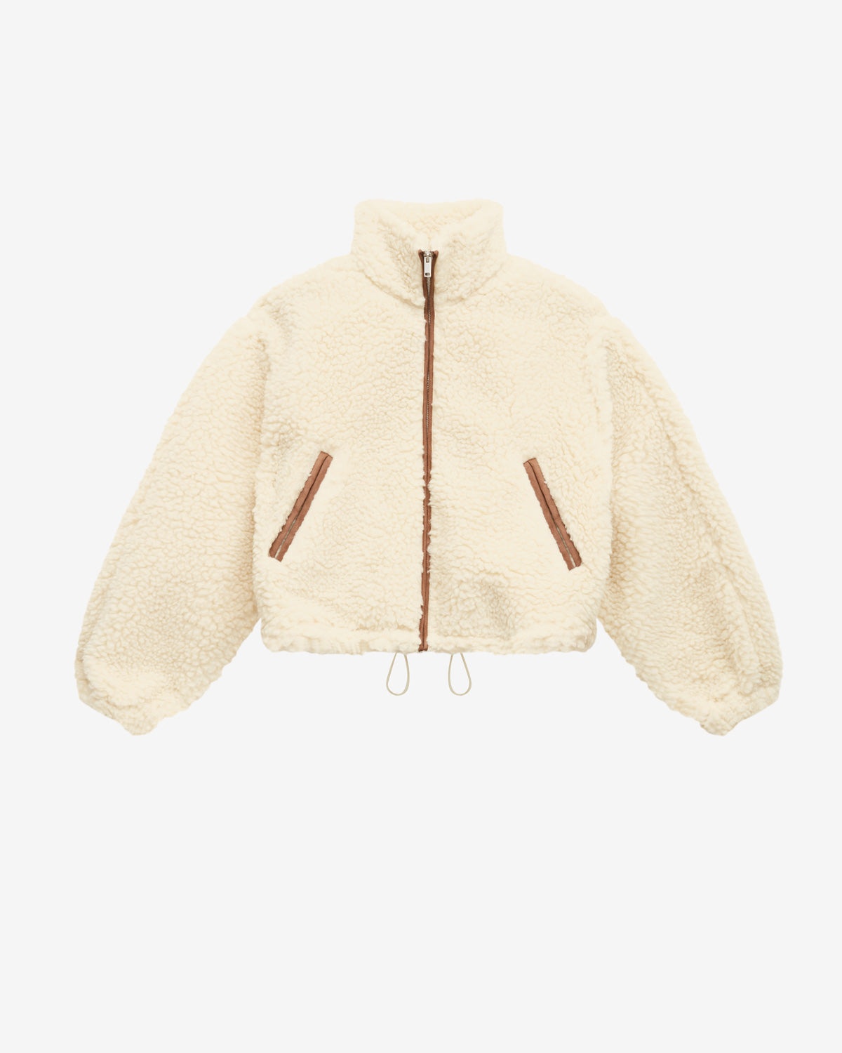 ISABEL MARANT｜COATS (MACKENSY (MA0092FB B3C03E 23EC)) Mackensy coat Woman ecru-purple | ISABEL MARANT Official