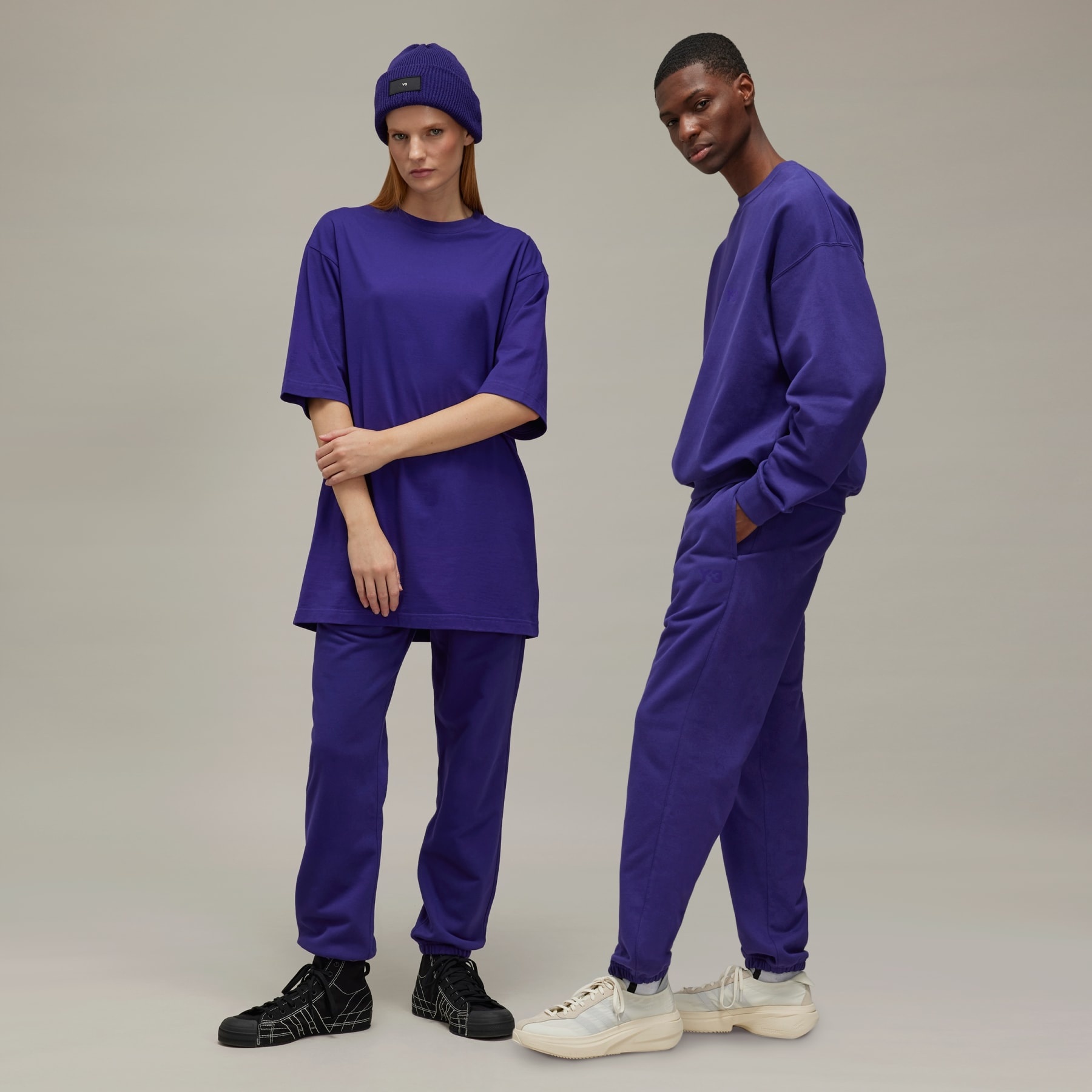 Y-3 Brushed Terry Track Pants - 3