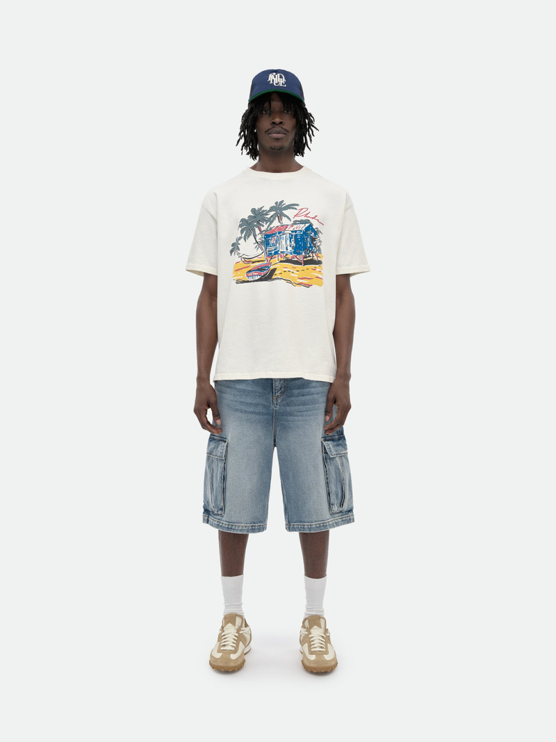 Rhude CARGO DENIM BAGGY SHORT outlook