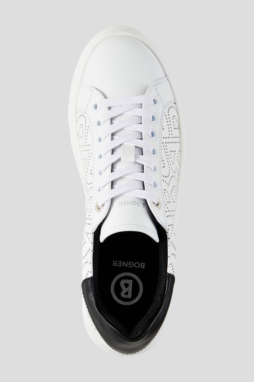 BARCELONA SNEAKERS IN WHITE/BLACK - 5