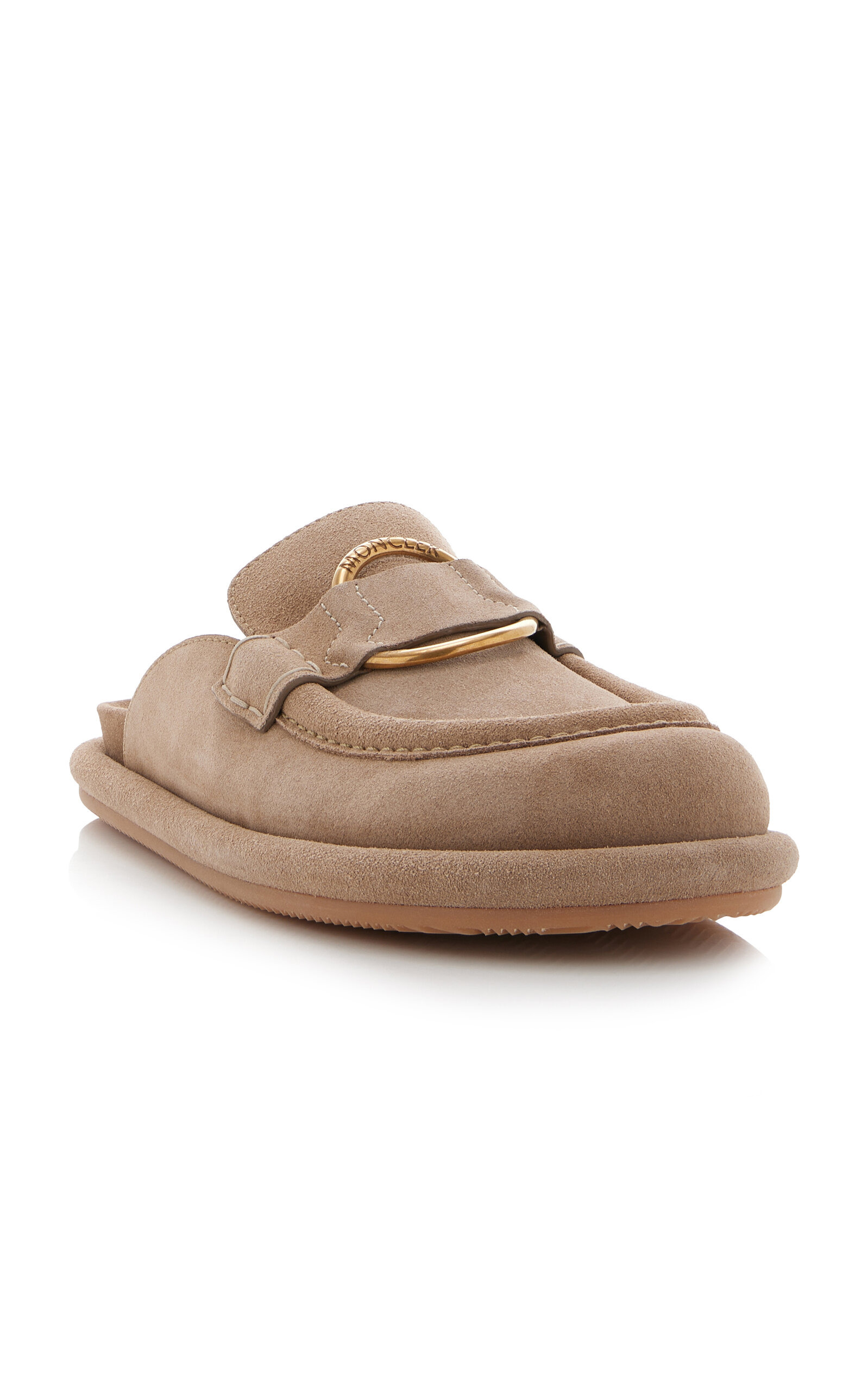 Bell Suede Mules tan - 3